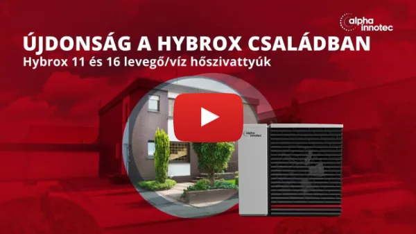 Az év hőszivattyúja 2024 Hybrox hőszivattyú család