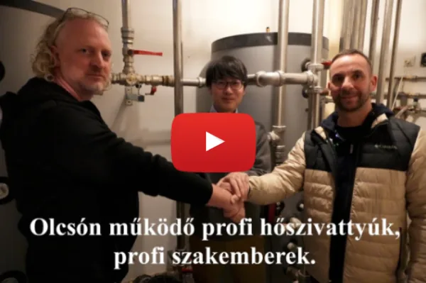 Olcsón, hangtalanul működő profi hőszivattyúk, profi szakemberekkel.